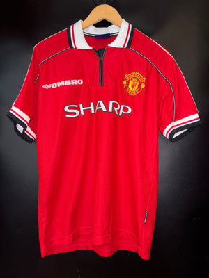 MANCHESTER UNITED BECKHAM 1999-2000 ORIGINAL JERSEY Size M