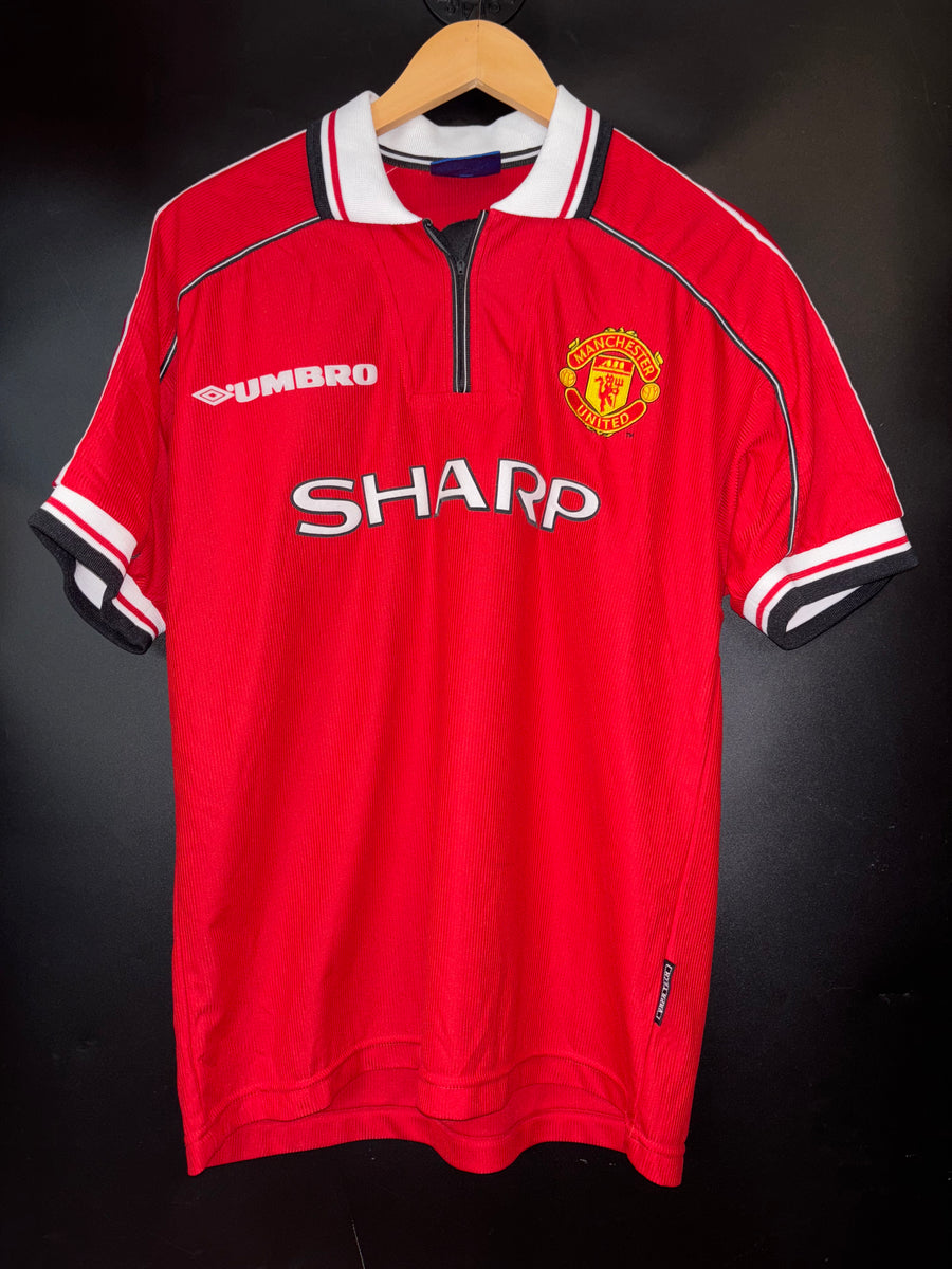 MANCHESTER UNITED BECKHAM 1999-2000 ORIGINAL JERSEY Size M