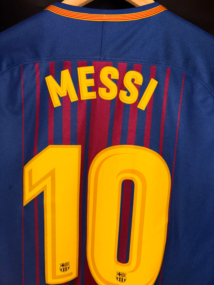 BARCELONA MESSI 2017-2018 ORIGINAL JERSEY Size M