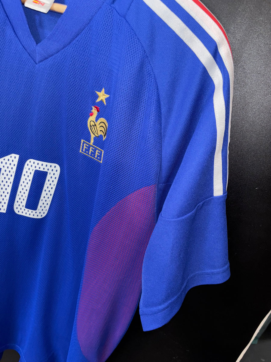 FRANCE ZIDANE 2002-2003 ORIGINAL JERSEY Size L