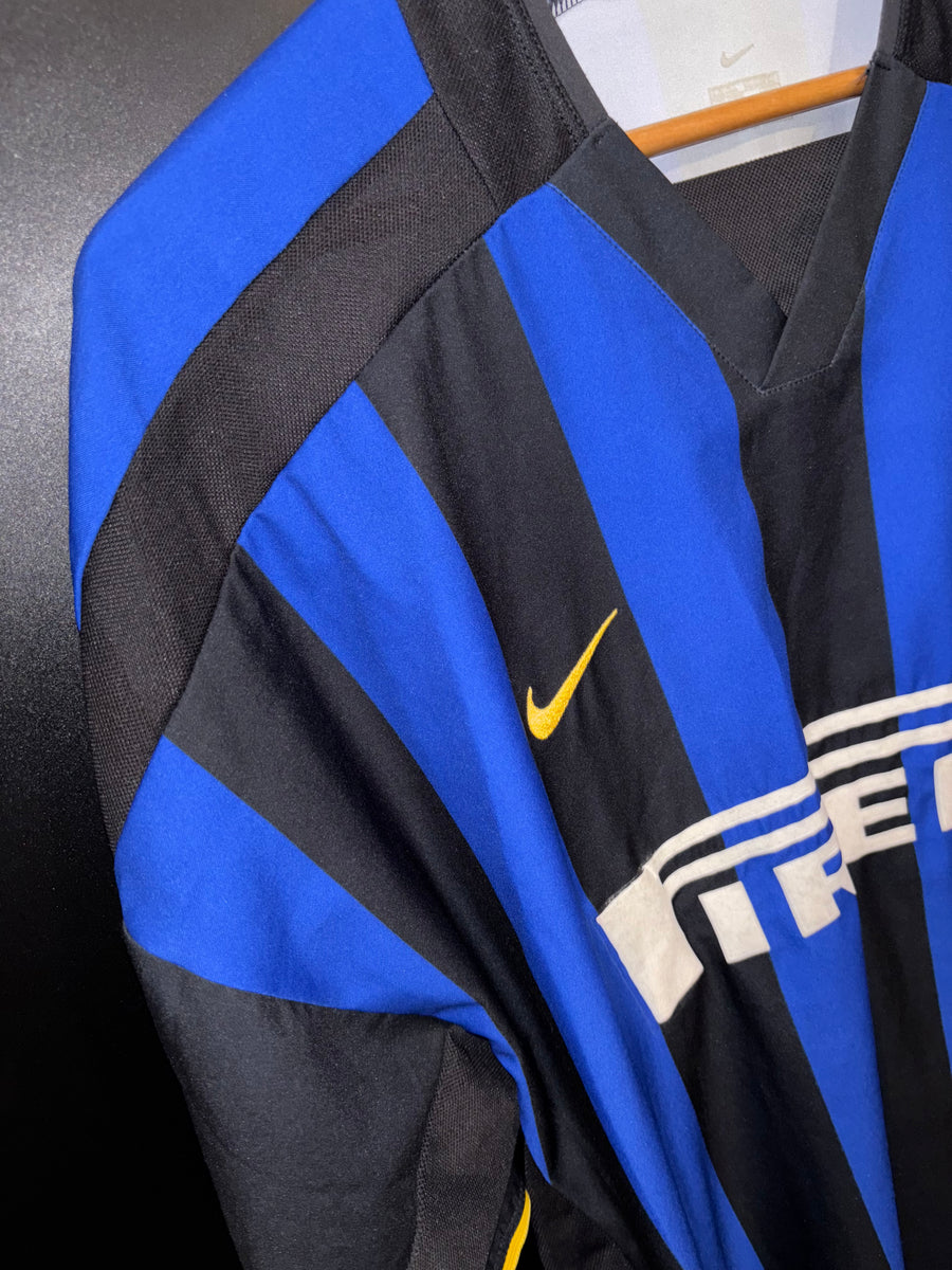 INTER MILAN ADRIANO 2002-2003 ORIGINAL JERSEY Size L