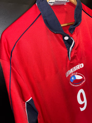 CHILE ZAMORANO 2001-2002 ORIGINAL  JERSEY SIZE XL