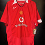 MANCHESTER UNITED RONALDO 2004-2005 ORIGINAL JERSEY Size XL