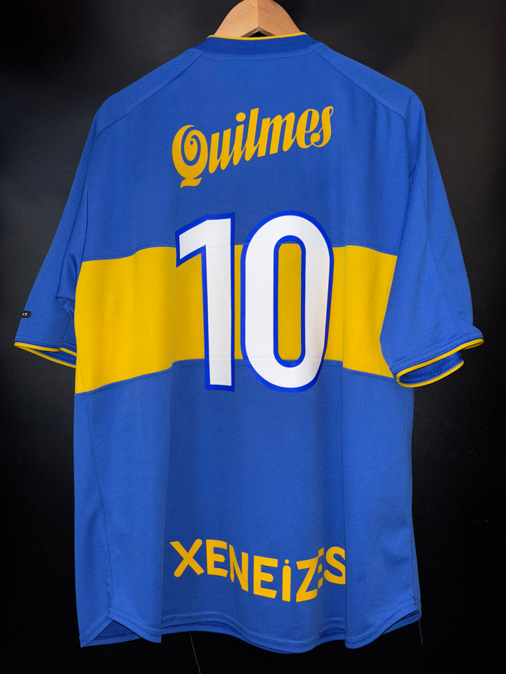 BOCA JUNIORS RIQUELME 2000-2001 ORIGINAL JERSEY Size XL