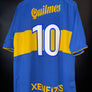 BOCA JUNIORS RIQUELME 2000-2001 ORIGINAL JERSEY Size XL
