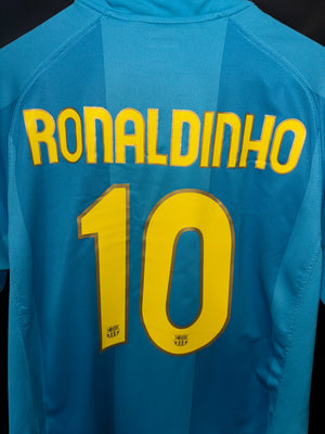 BARCELONA RONALDINHO 2007-2008 ORIGINAL JERSEY Size M