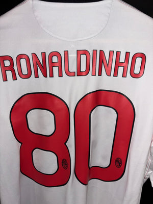AC MILAN RONALDINHO 2010-2011 ORIGINAL JERSEY Size L