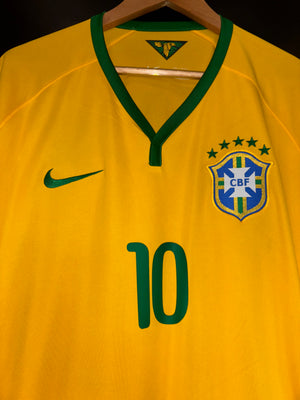 BRAZIL NEYMAR JR 2014-2015 ORIGINAL JERSEY SIZE 2XL
