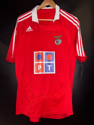 BENFICA DI MARIA 2007-2008 ORIGINAL JERSEY SIZE M