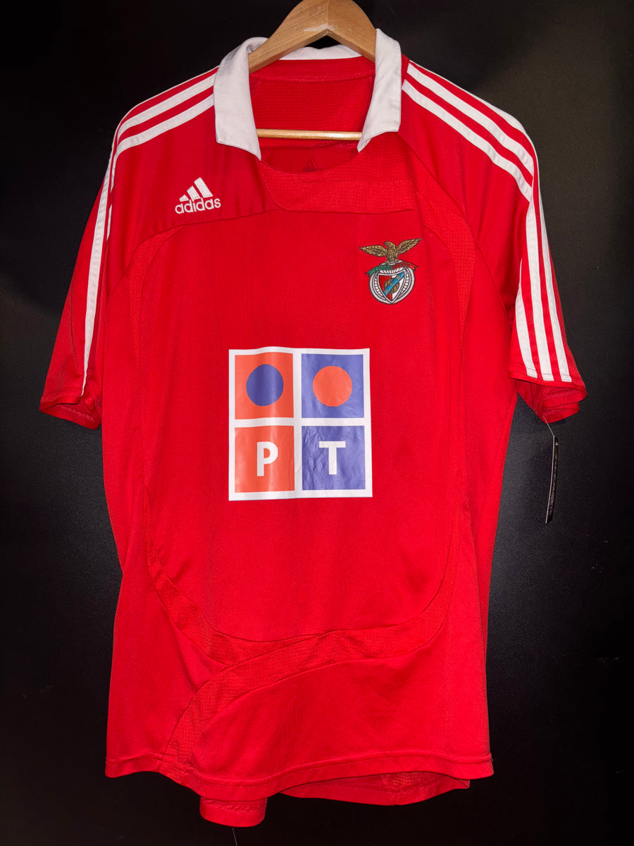 BENFICA DI MARIA 2007-2008 ORIGINAL JERSEY SIZE M
