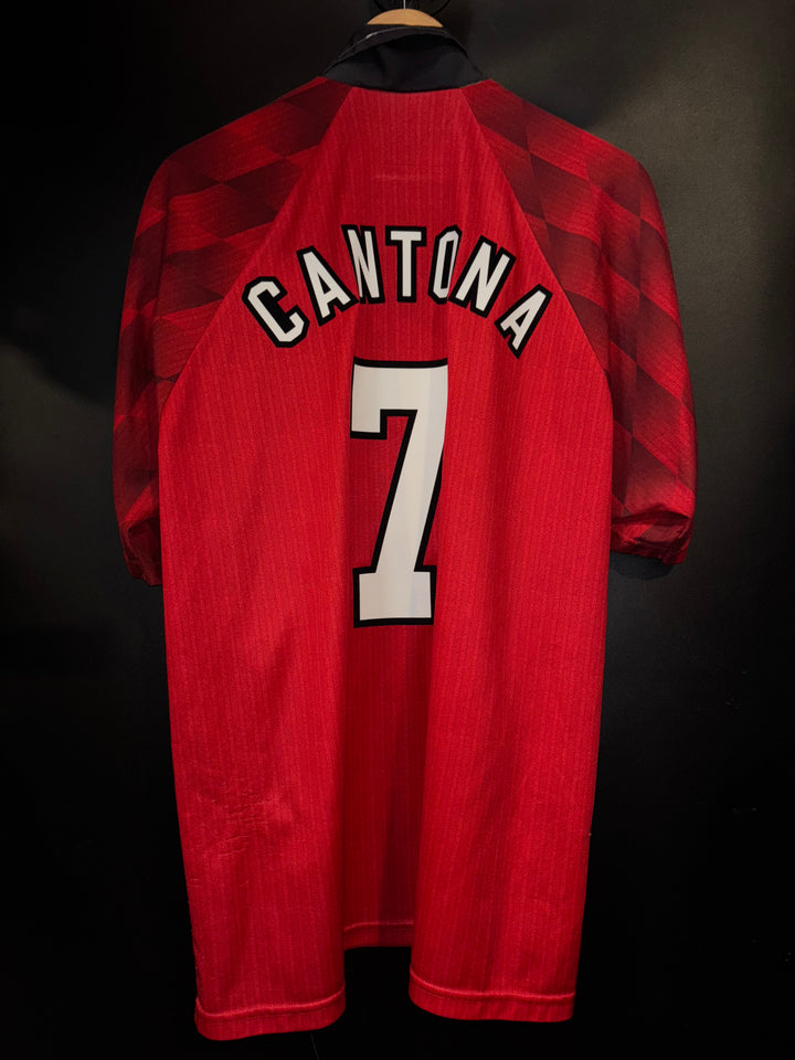 MANCHESTER UNITED CANTONA 1996-1997 ORIGINAL JERSEY Size XL