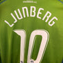 SEATTLE SOUNDERS LJUNBERG 2009-2010 ORIGINAL PLAYER JERSEY Size L