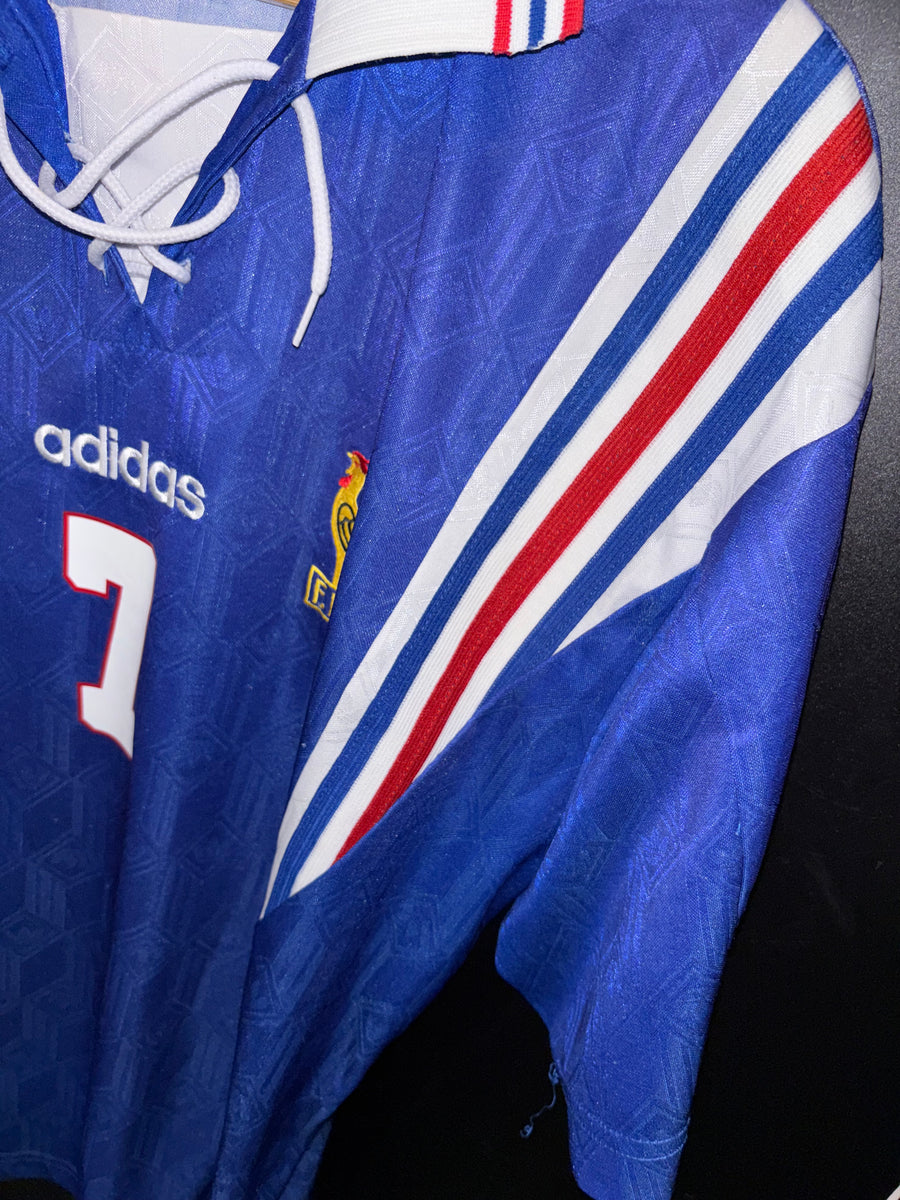 FRANCE DESCHAMPS 1996-1997 ORIGINAL JERSEY Size XL