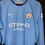 MANCHESTER CITY HAALAND 2024-2025 ORIGINAL JERSEY Size L