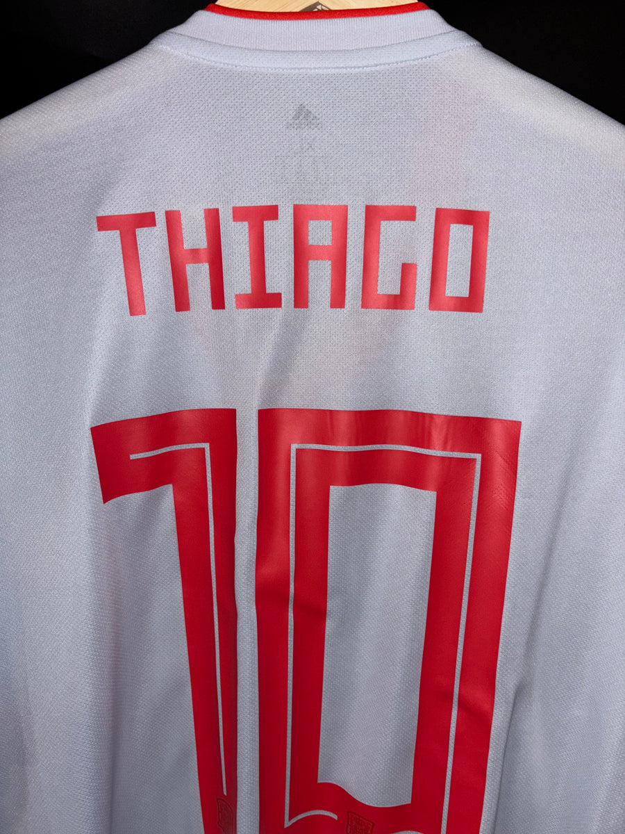 SPAIN THIAGO ALCANTARA 2018-2019 ORIGINAL JERSEY Size XL