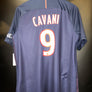 PSG PARIS SAINT GERMAIN CAVANI  2016-2017 ORIGINAL JERSEY SIZE L