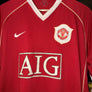 MANCHESTER UNITED RONALDO 2006-2007 ORIGINAL JERSEY Size L