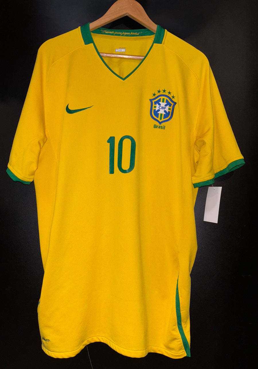 BRAZIL RONALDINHO 2008-2009 ORIGINAL JERSEY SIZE XL