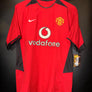 MANCHESTER UNITED RONALDO 2003-2004 ORIGINAL JERSEY Size S