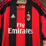 AC MILAN RONALDINHO 2010-2011 ORIGINAL JERSEY Size XL