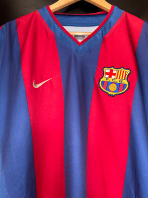 BARCELONA INIESTA 2002-2003 ORIGINAL JERSEY Size 2XL