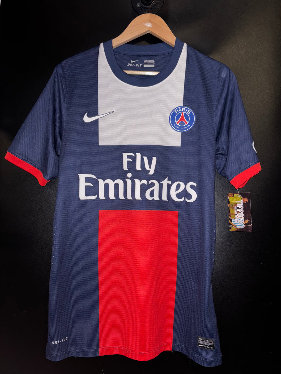PSG PARIS SAINT GERMAIN BECKHAM 2013-2014 ORIGINAL PLAYER JERSEY SIZE L