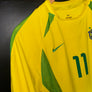 BRAZIL RONALDINHO 2002-2003 ORIGINAL PLAYER JERSEY SIZE S
