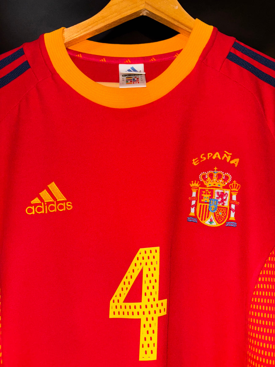 SPAIN PEP GUARDIOLA 2002-2003 ORIGINAL JERSEY Size XL