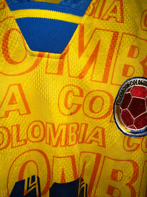 COLOMBIA 1997 VALDERRAMA  ORIGINAL JERSEY Size M