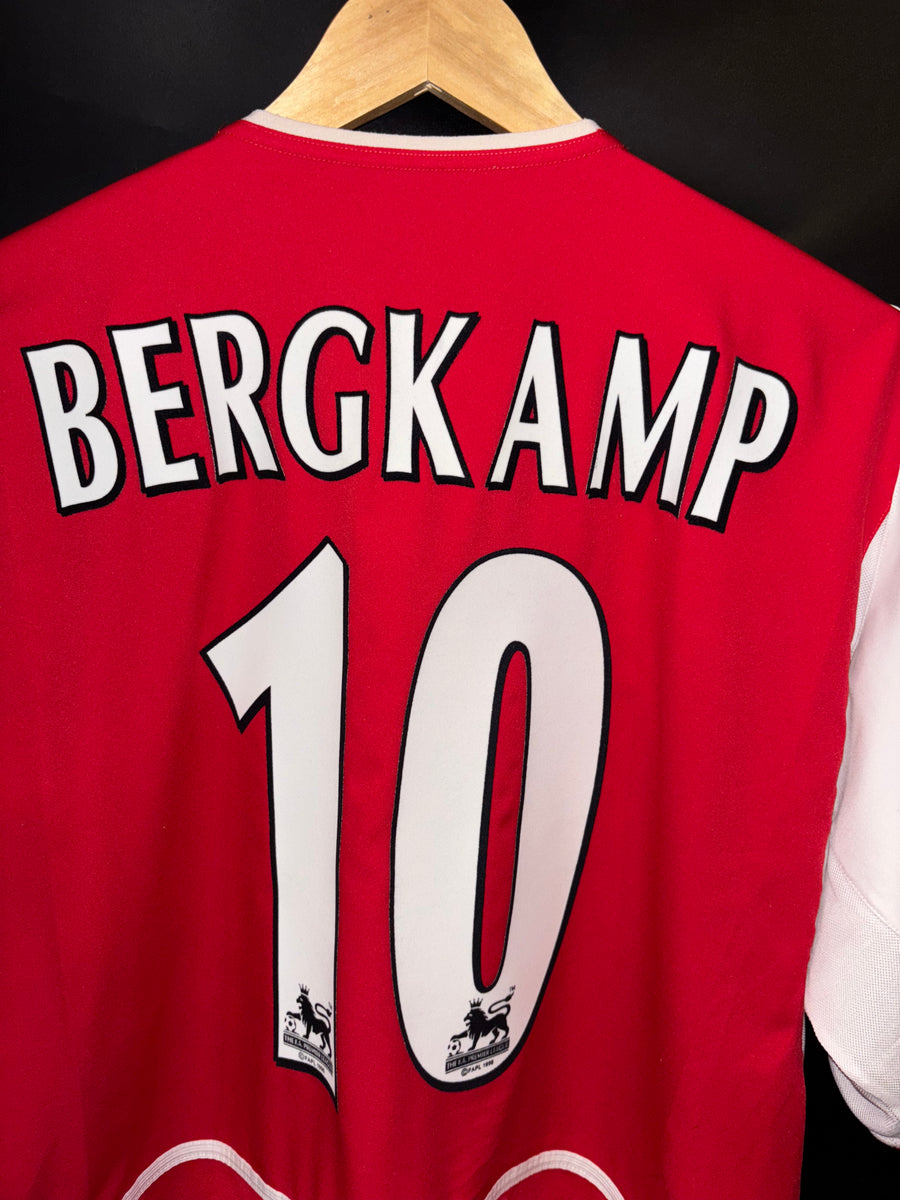ARSENAL BERGKAMP 2002-2003 ORIGINAL JERSEY Size L