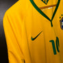 BRAZIL NEYMAR JR 2014-2015 ORIGINAL JERSEY SIZE L
