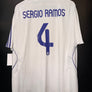 REAL MADRID RAMOS 2007-2008 ORIGINAL JERSEY Size XL