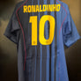 BARCELONA RONALDINHO 2004-2005 ORIGINAL JERSEY Size L