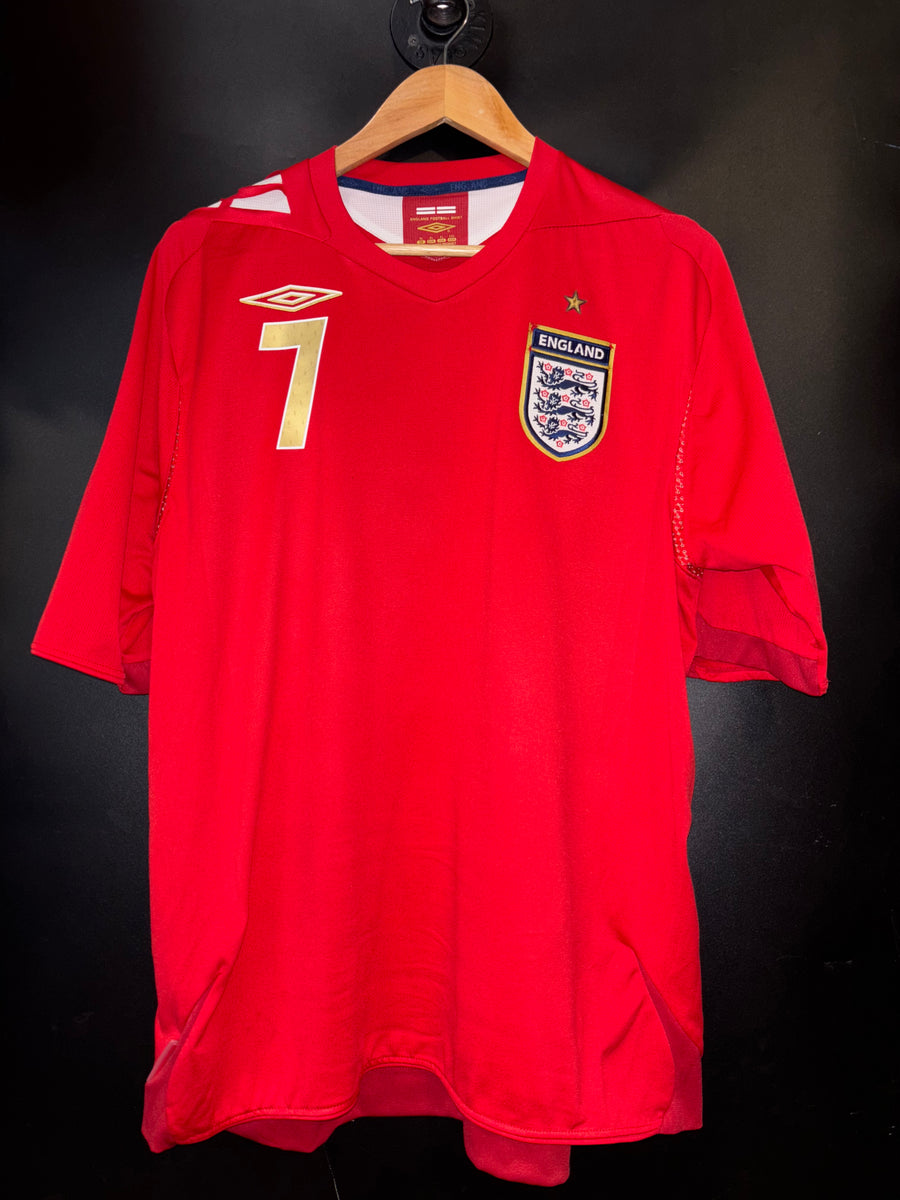 ENGLAND BECKHAM 2006-2007 ORIGINAL JERSEY Size XL