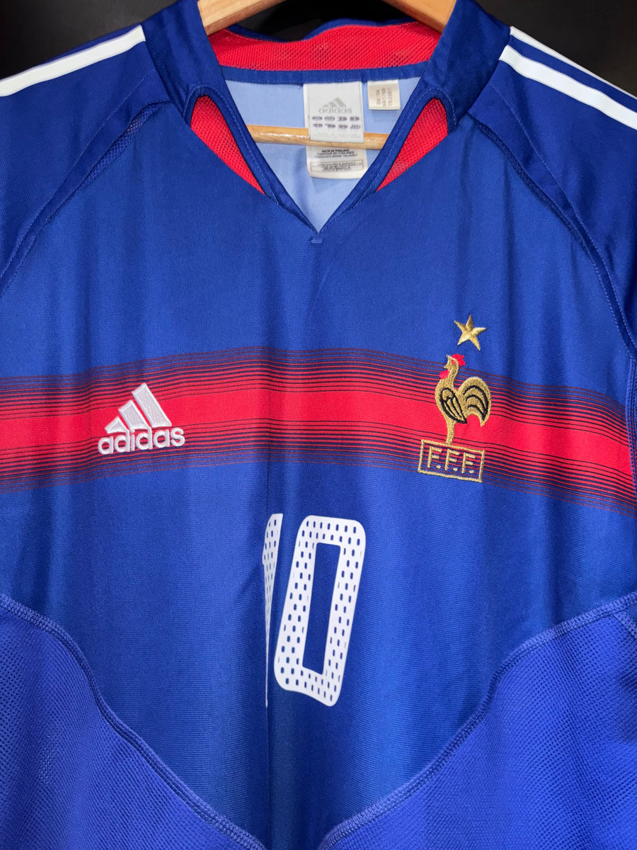 FRANCE ZIDANE 2004-2005 ORIGINAL JERSEY Size L