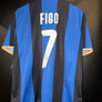 INTER MILAN FIGO 2007-2008 ORIGINAL JERSEY Size L