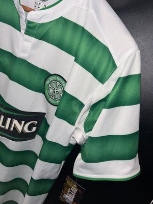 CELTIC LARSSON 2003-2004 ORIGINAL JERSEY SIZE M