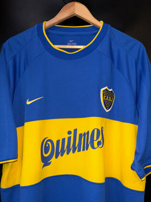BOCA JUNIORS RIQUELME 2000-2001 ORIGINAL JERSEY Size XL