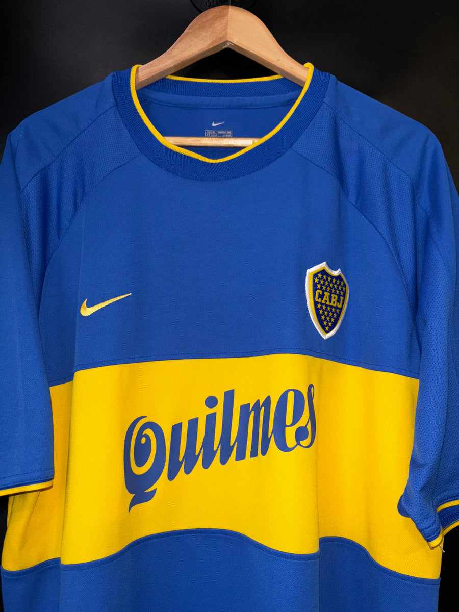 BOCA JUNIORS RIQUELME 2000-2001 ORIGINAL JERSEY Size XL