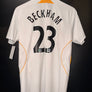 LA GALAXY BECKHAM 2007-2008 ORIGINAL JERSEY SIZE YOUTH XL