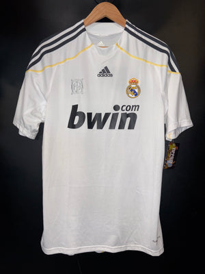 REAL MADRID RONALDO 2009-2010 ORIGINAL JERSEY Size M