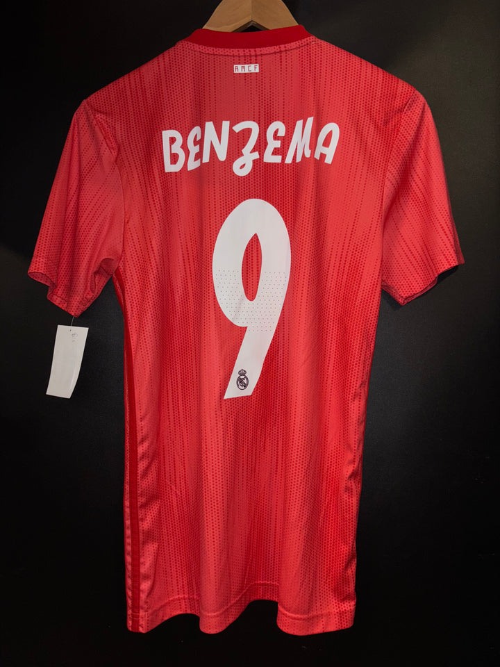 REAL MADRID BENZEMA 2018-2019 ORIGINAL JERSEY Size S
