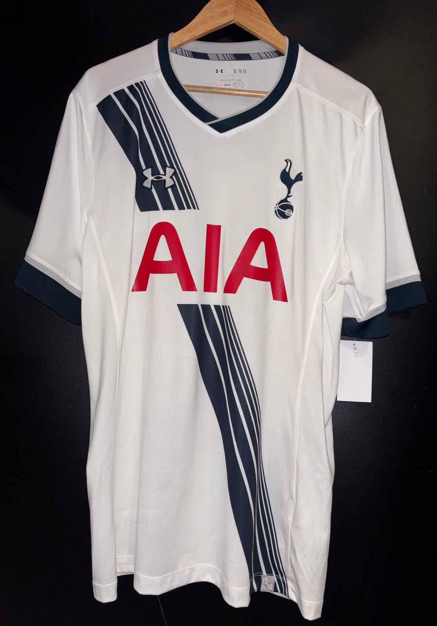 TOTTENHAM HOTSPURS KANE 2015-2016 ORIGINAL JERSEY Size XL