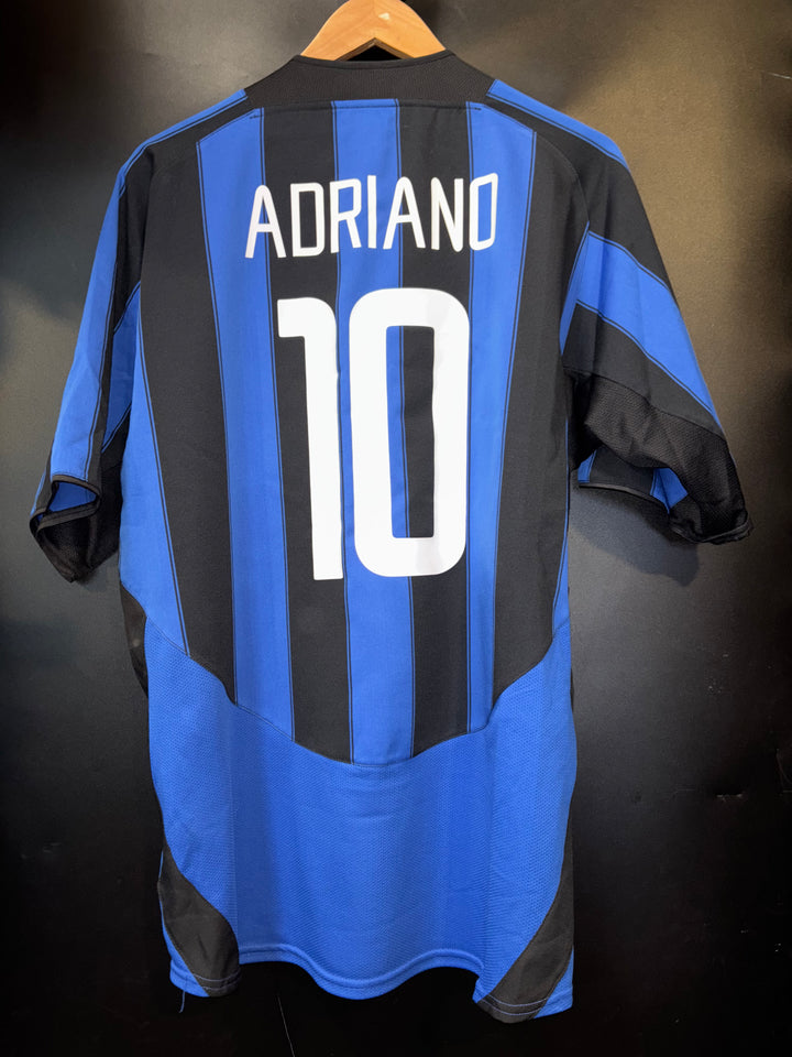 INTER MILAN ADRIANO 2003-2004 ORIGINAL JERSEY Size L
