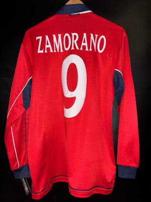 CHILE ZAMORANO 2000-2001 ORIGINAL  JERSEY SIZE L