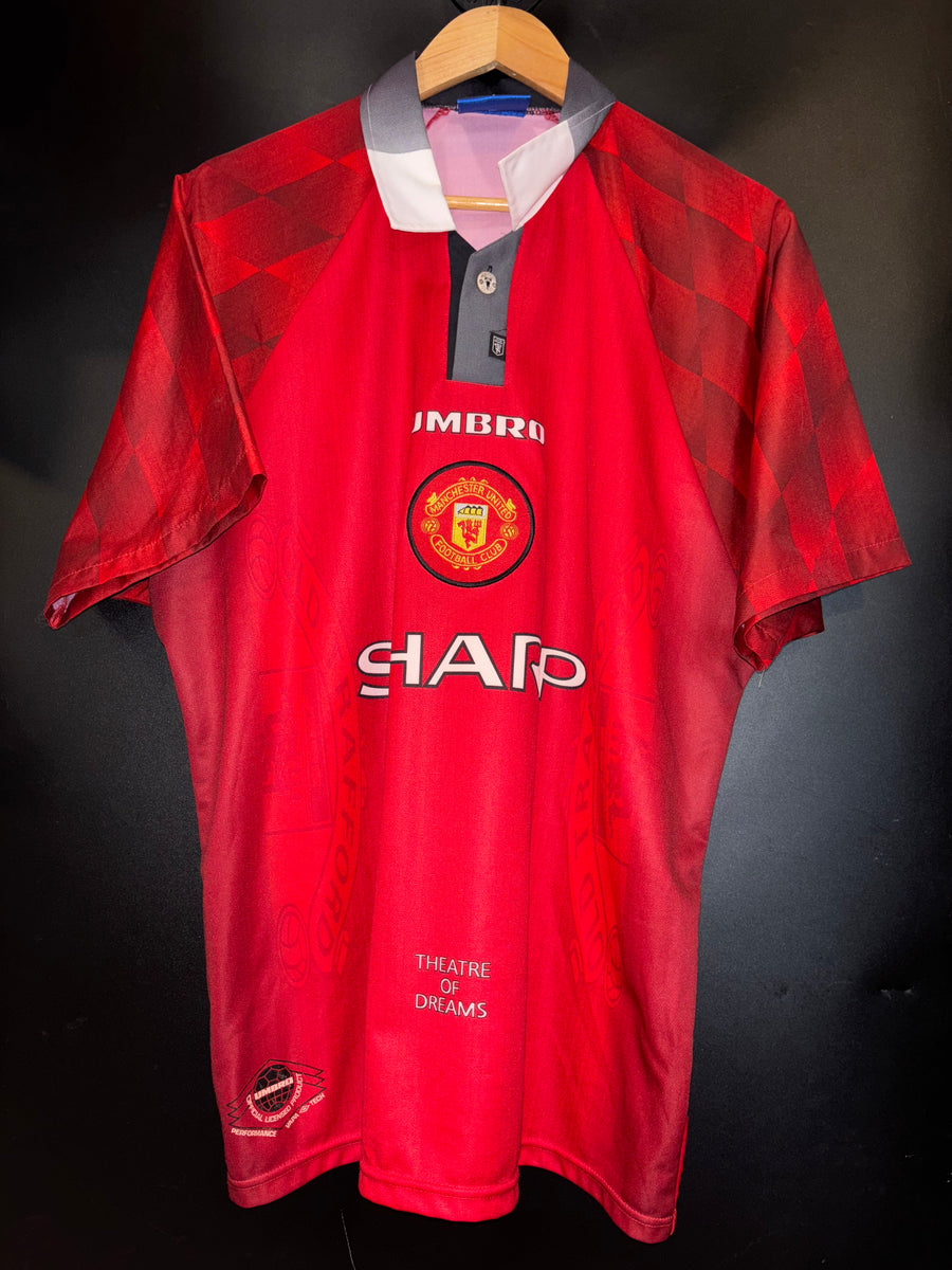 MANCHESTER UNITED CANTONA 1996-1997 ORIGINAL JERSEY Size L