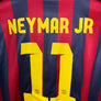 BARCELONA NEYMAR JR 2013-2014 ORIGINAL JERSEY Size M
