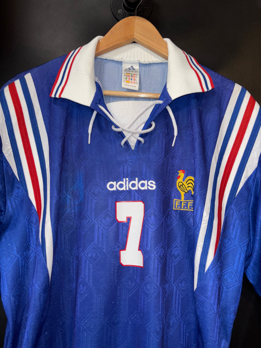 FRANCE DESCHAMPS 1996-1997 ORIGINAL JERSEY Size XL