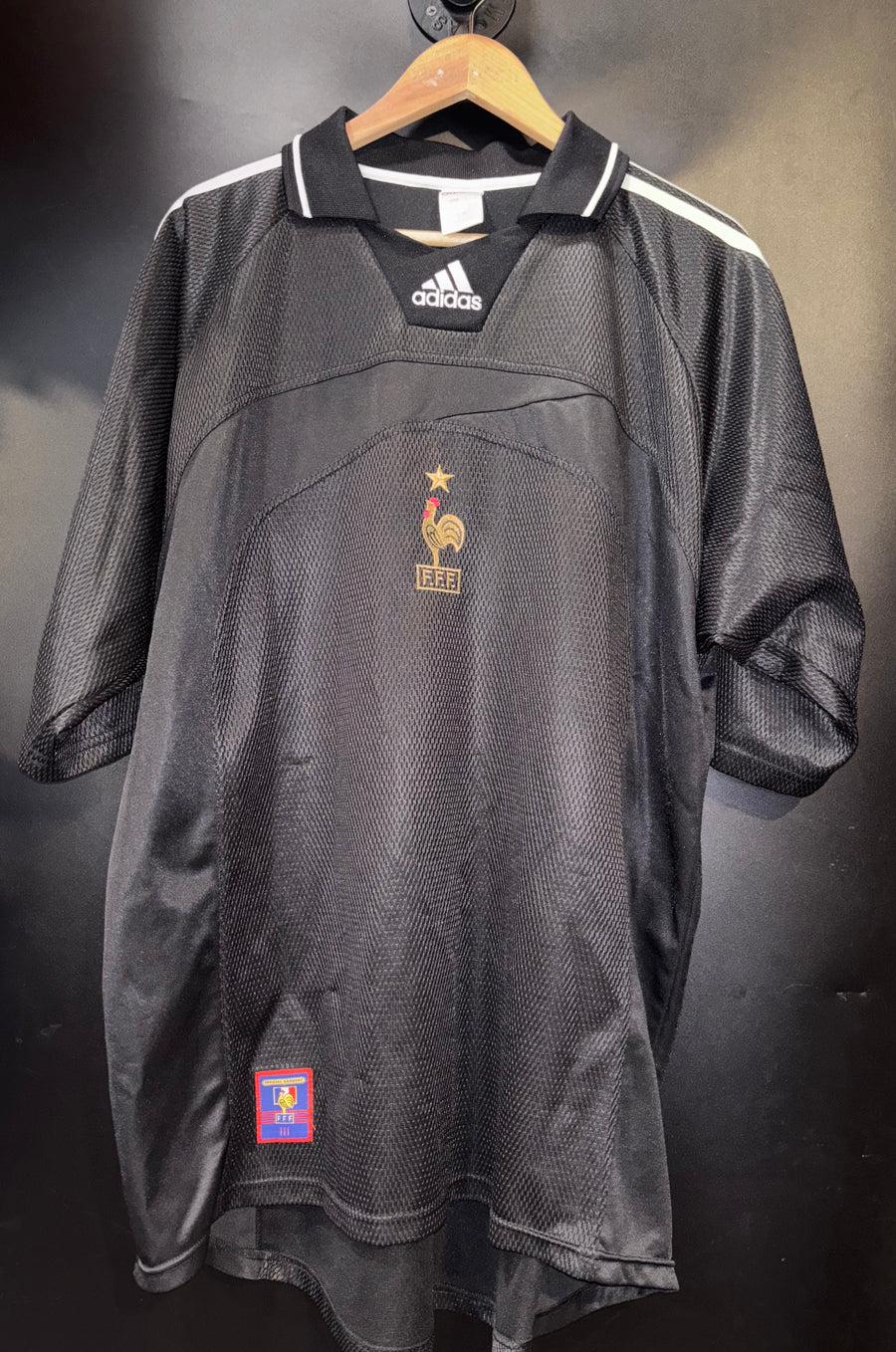 FRANCE BARTHEZ 1998-1999 ORIGINAL GOALKEEPER JERSEY SIZE XL