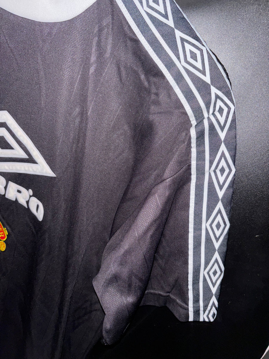 MANCHESTER UNITED 1994-1995 ORIGINAL TRAINING JERSEY Size M